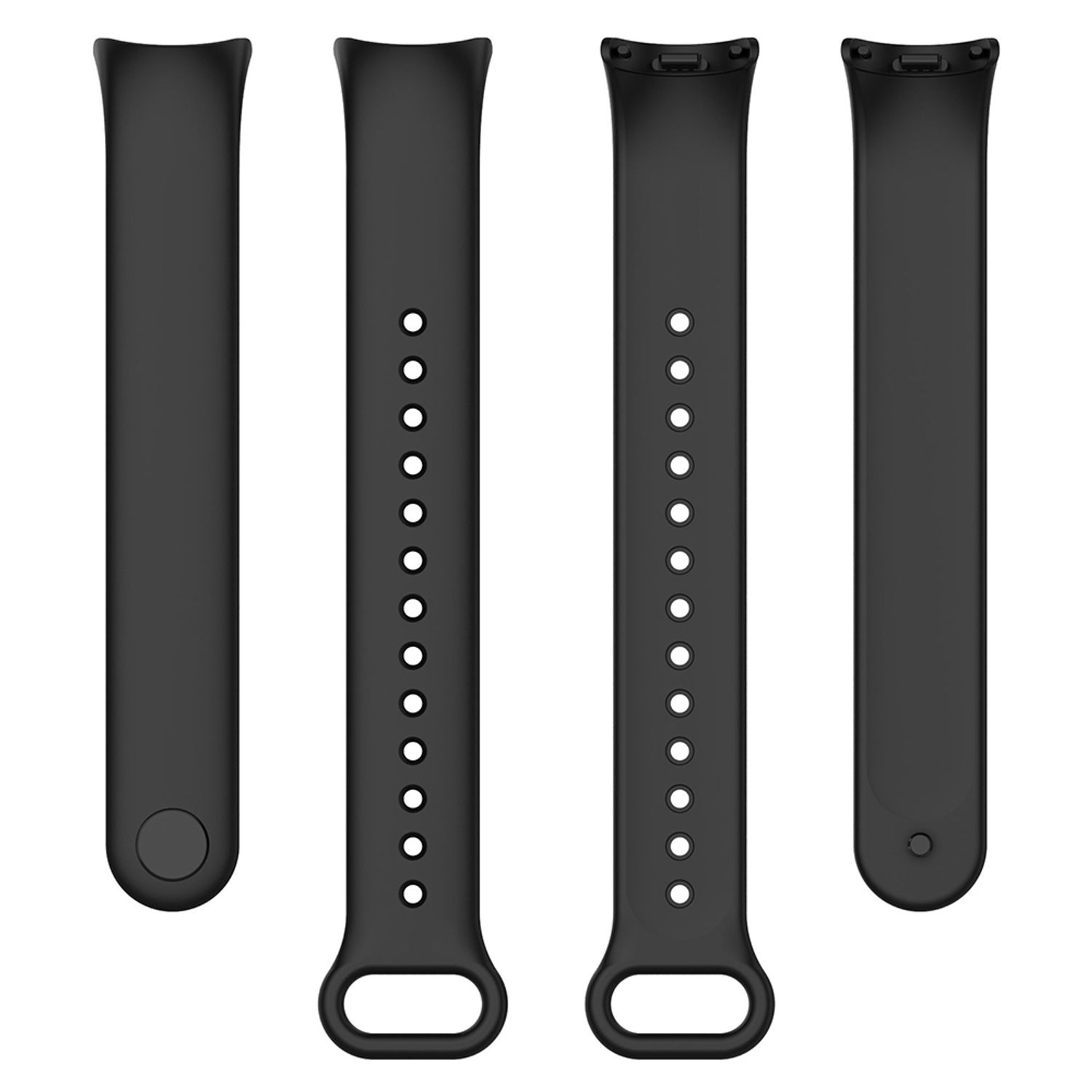 Curea ceas compatibila cu Xiaomi Mi Band 8 NFC, Rosu - ES00729 fotografia produsului View 4 L
