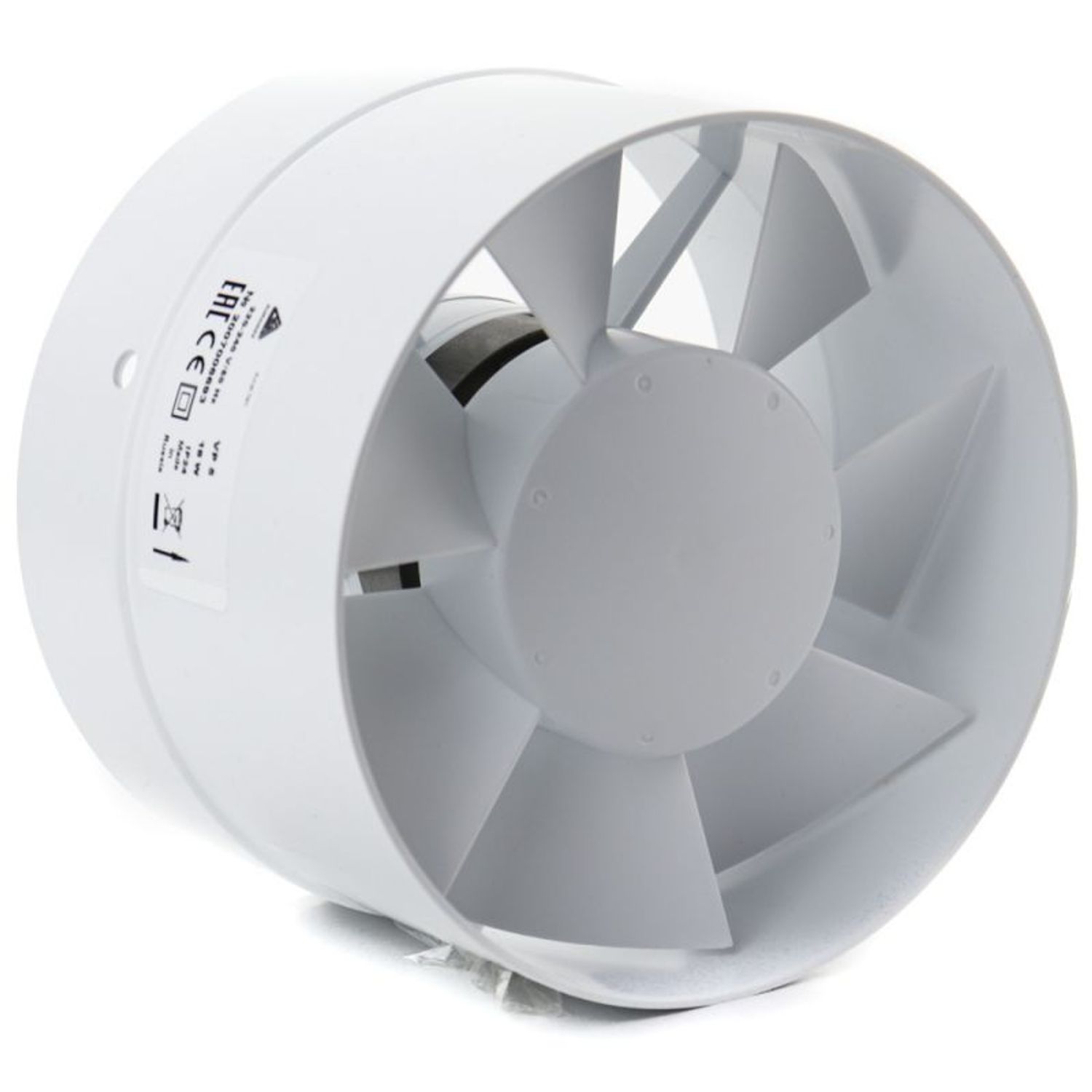 Ventilator de tubulatura axial VP4, Debit 107 m3/h, &Oslash;100mm, Plastic ABS fotografia produsului View 2 L