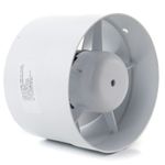 Ventilator de tubulatura axial VP4, Debit 107 m3/h, &Oslash;100mm, Plastic ABS fotografia produsului View 3 S