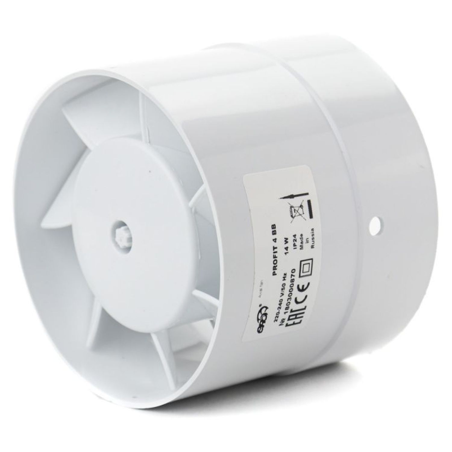 Ventilator de tubulatura axial PROFIT 5, Debit 190 mc/h fotografia produsului View 6 L