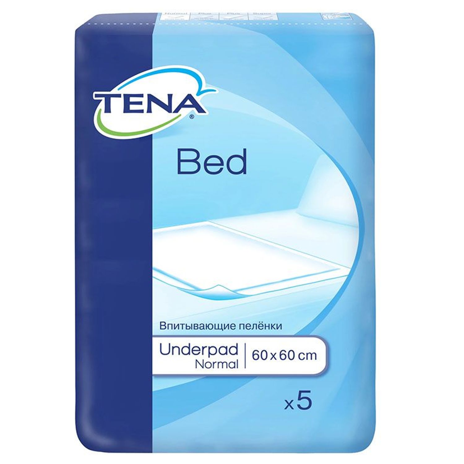 Aleze / Protectii pentru pat TENA Bed Normal, 60 x 60 cm, 5 buc fotografia produsului