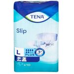Scutece pentru incontinenta Tena Slip Plus Large ConfioAir 10 buc fotografia produsului