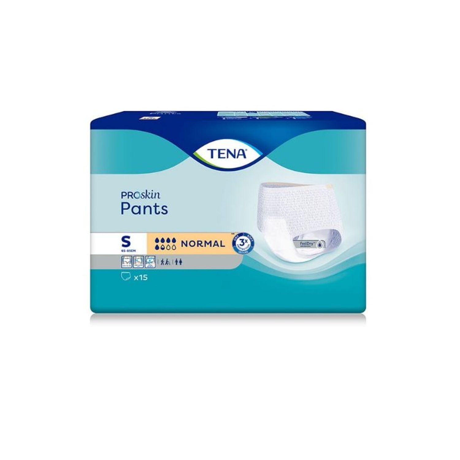 Scutece tip chilot Tena Pants Normal, marime S, 15 bucati fotografia produsului