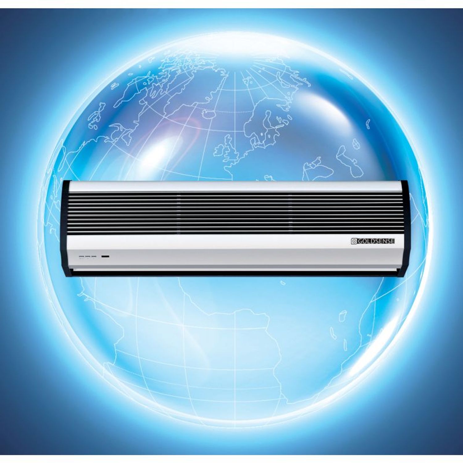 Perdea de aer Goldsense cu rezistenta electrica, latime 1m fotografia produsului View 2 L