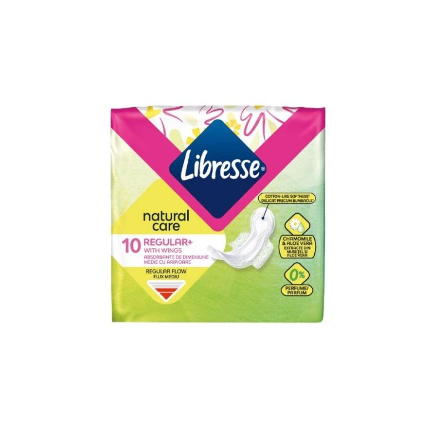 Absorbante Libresse Natural Care Normal 10 buc fotografia produsului View 2 L