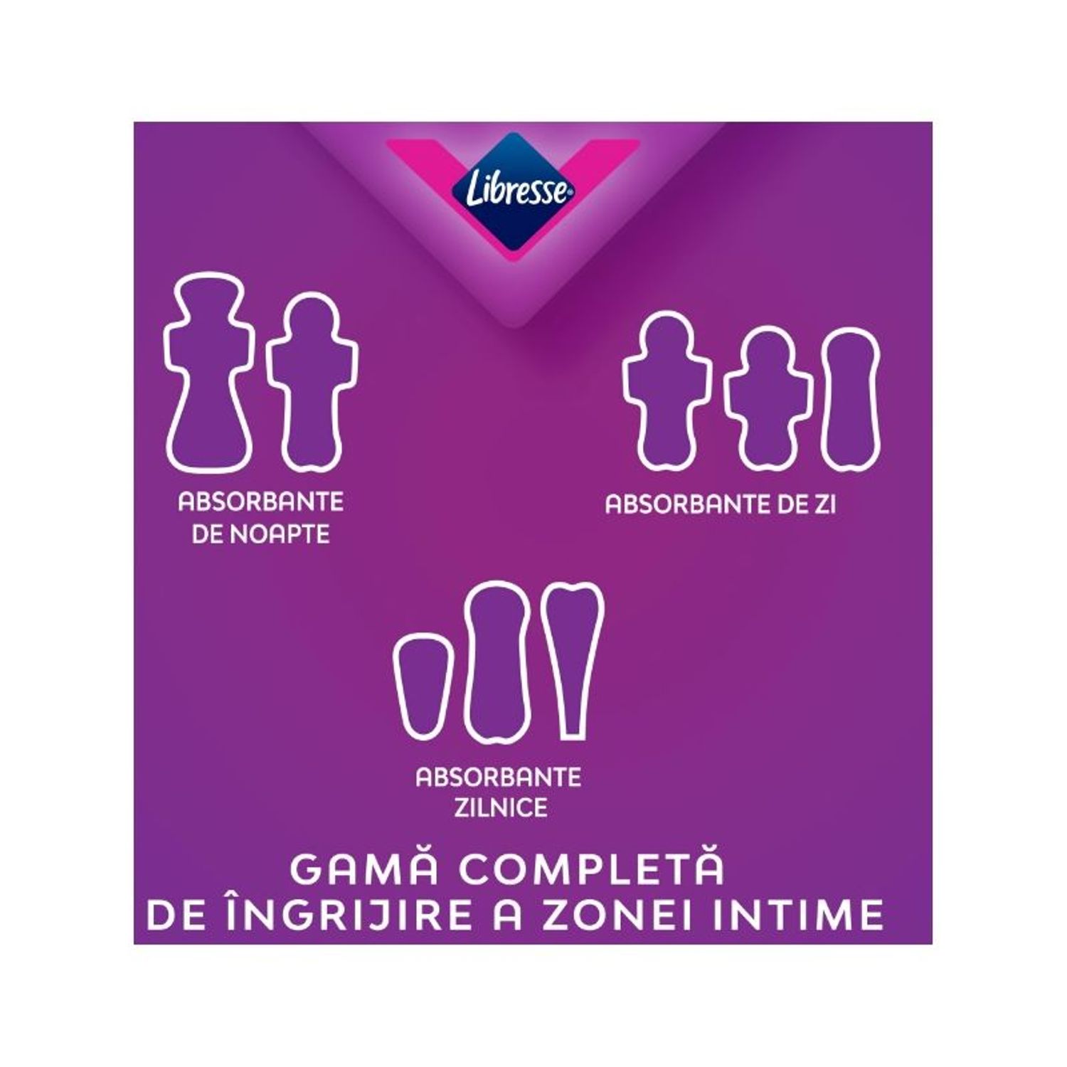 Absorbante Libresse Ultra Goodnight, 8 bucati fotografia produsului View 6 L