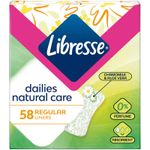 Absorbante zilnice Libresse Natural Care Normal, 58 bucati fotografia produsului