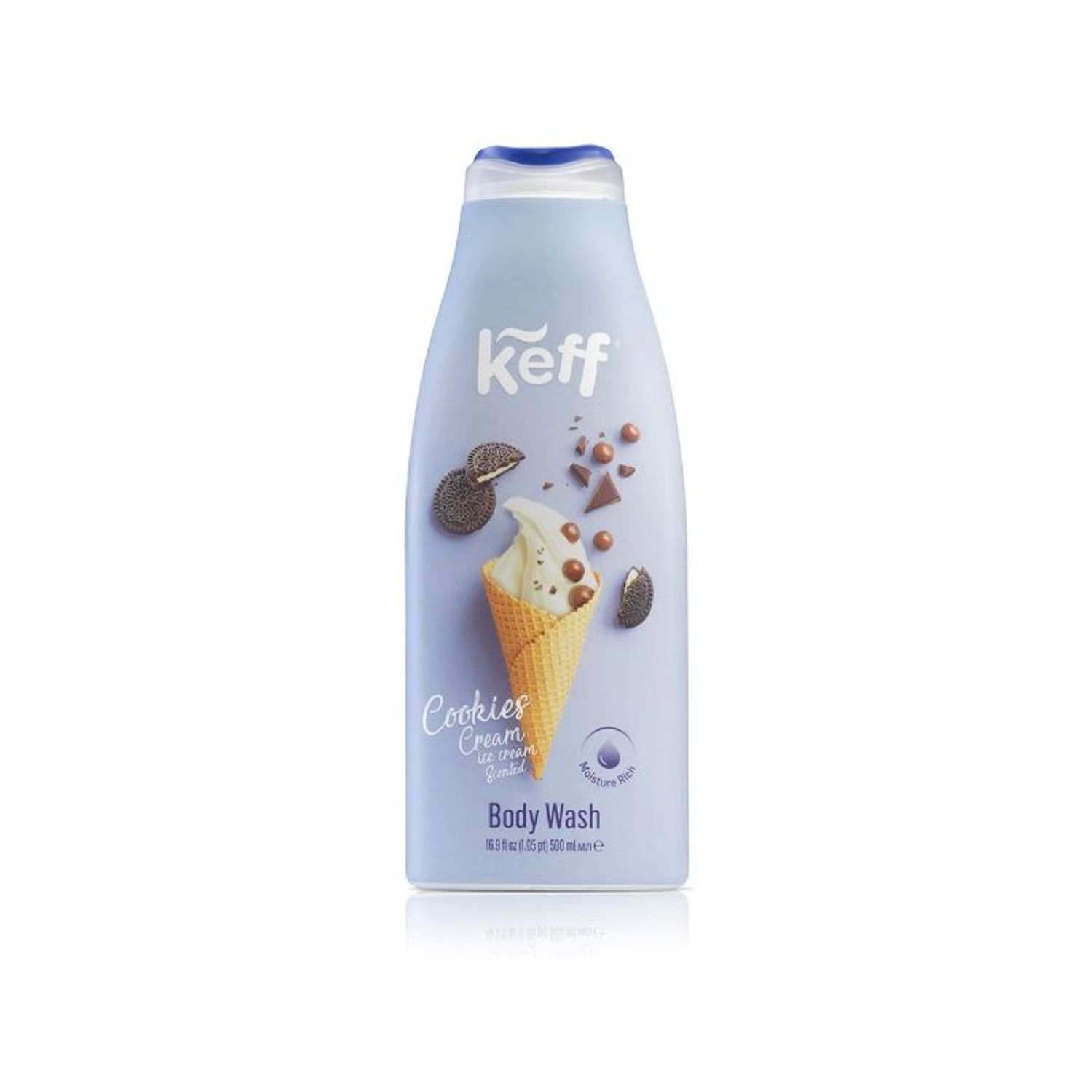 Gel de dus Sano Keff Cookies & Cream, 700ml fotografia produsului