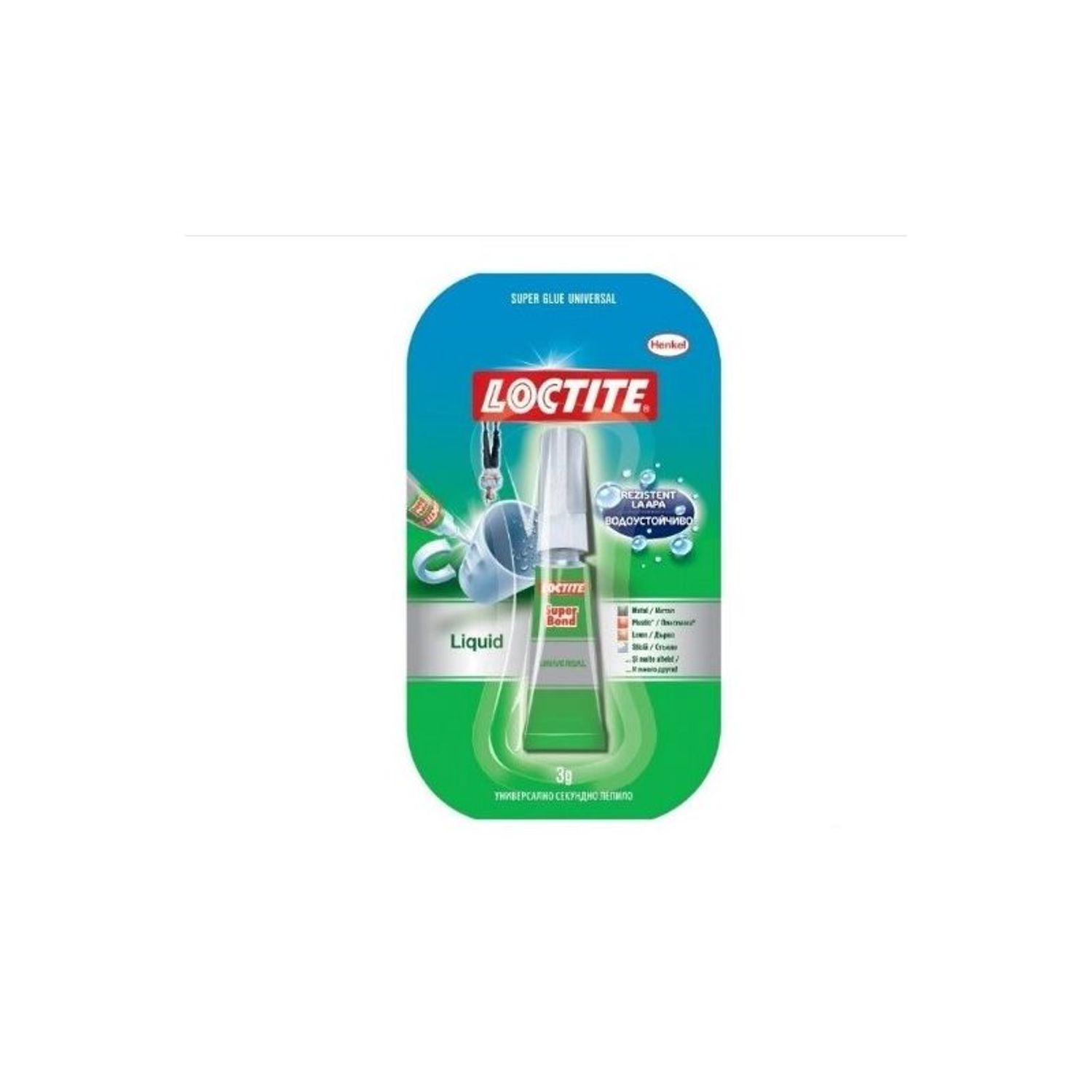 Adeziv universal Loctite Super Bond 3 g fotografia produsului