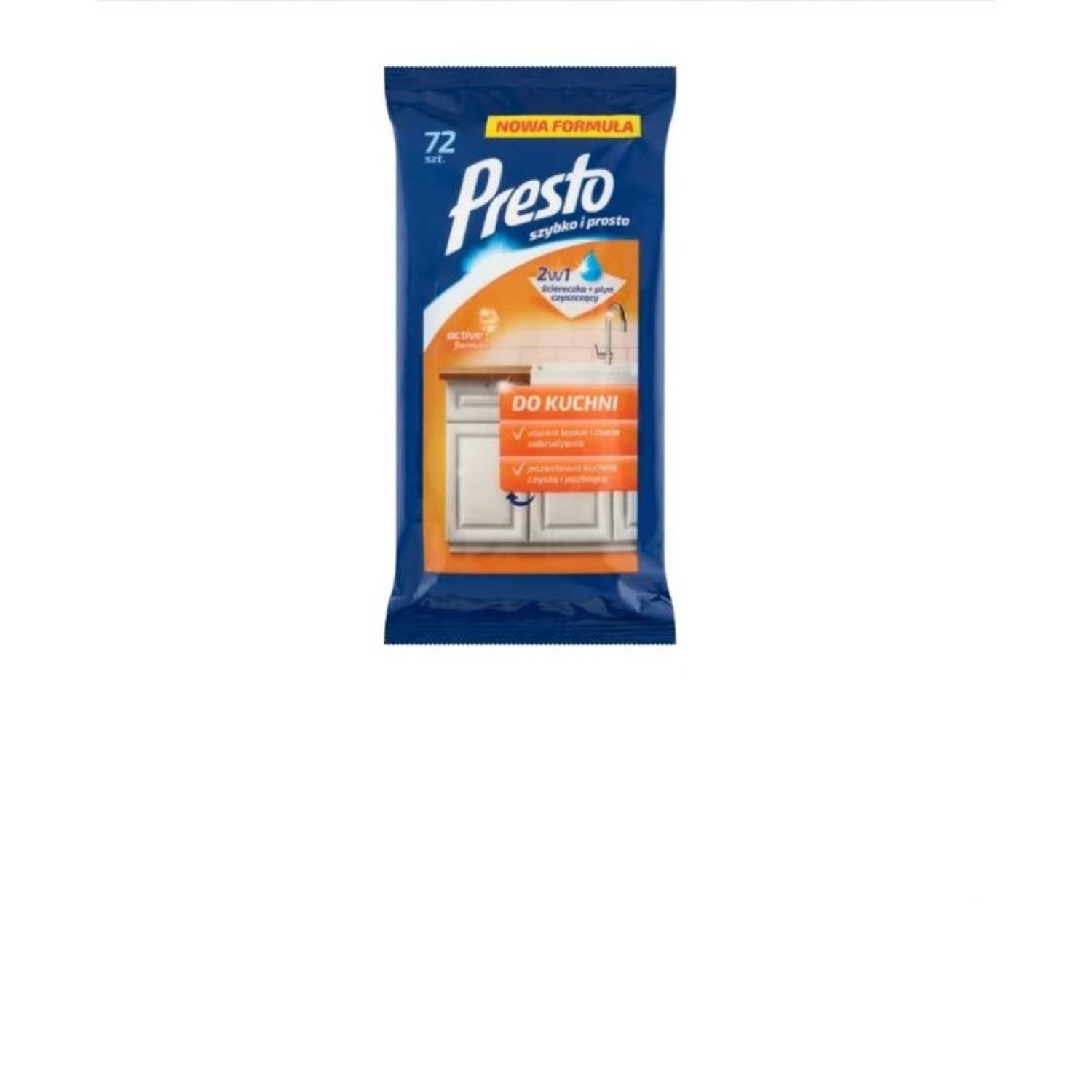 Servetele umede pentru bucatarie Presto 72 buc fotografia produsului View 3 L