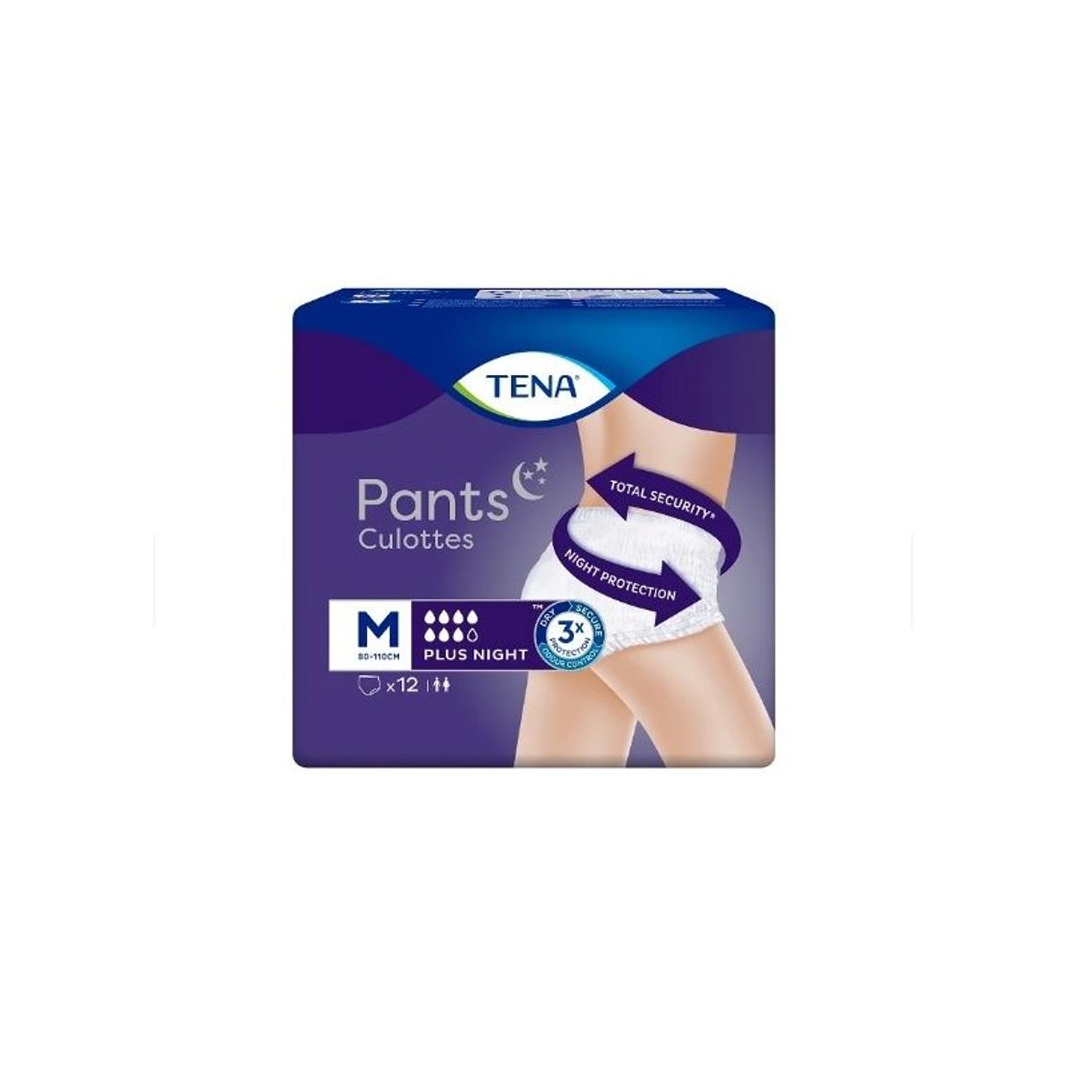 Scutece adulti Tena Pants Plus Night M, 12 buc fotografia produsului
