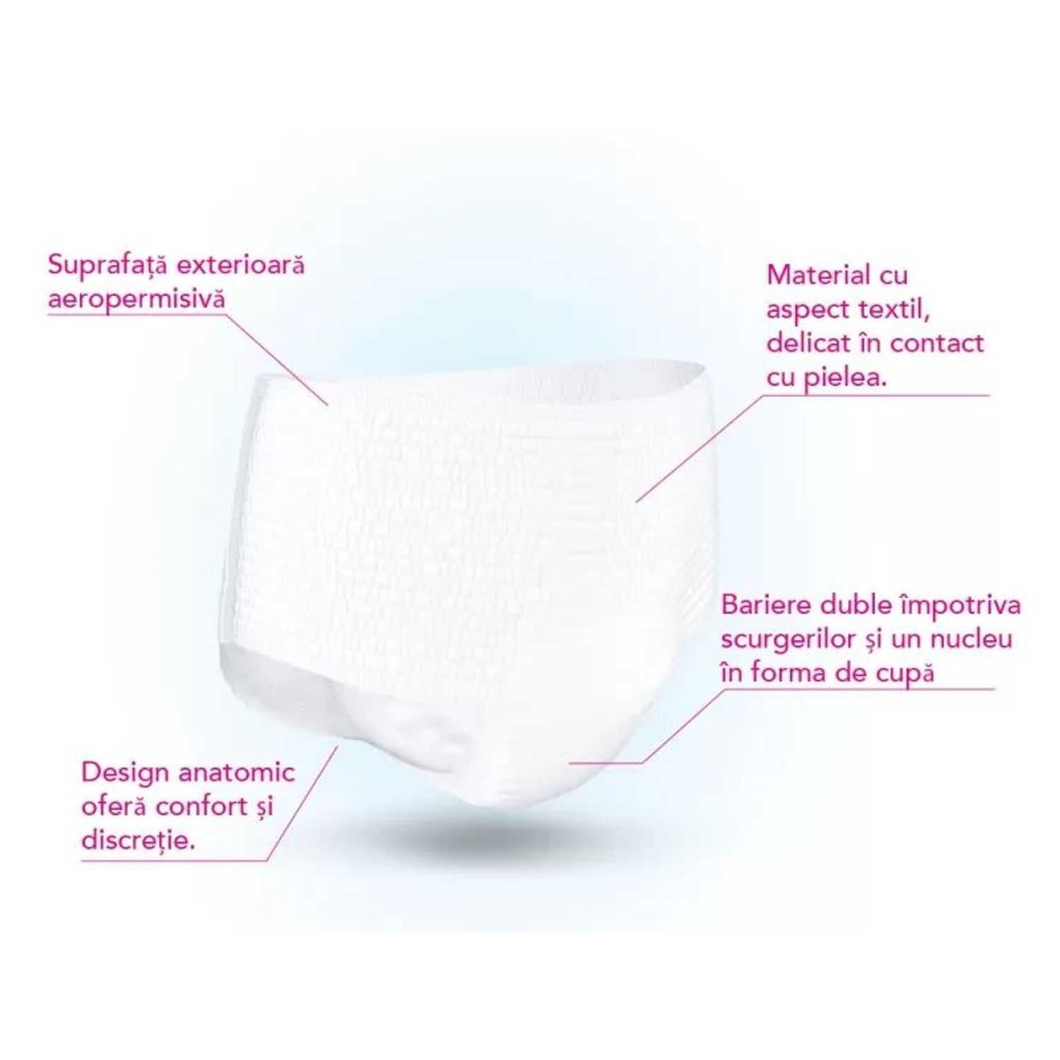 Scutece pentru incontinenta Tena Pants Super M, 12 buc fotografia produsului View 5 L