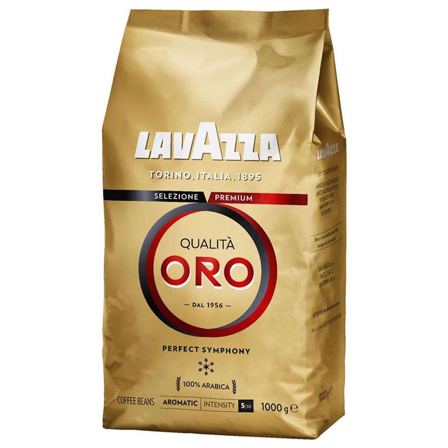Cafea boabe Lavazza Qualita Oro, 1Kg fotografia produsului