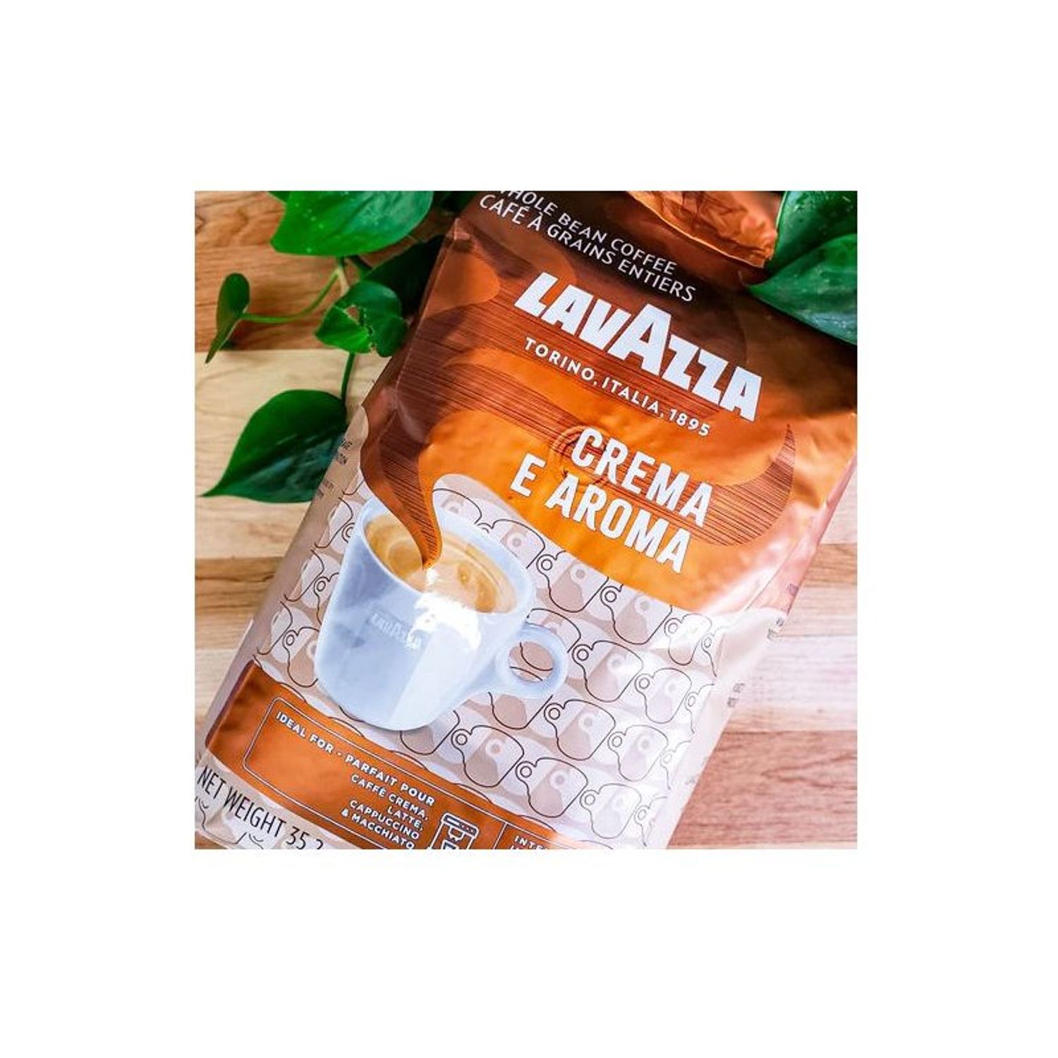 Cafea Boabe Lavazza Crema e Aroma, 1 Kg fotografia produsului View 4 L