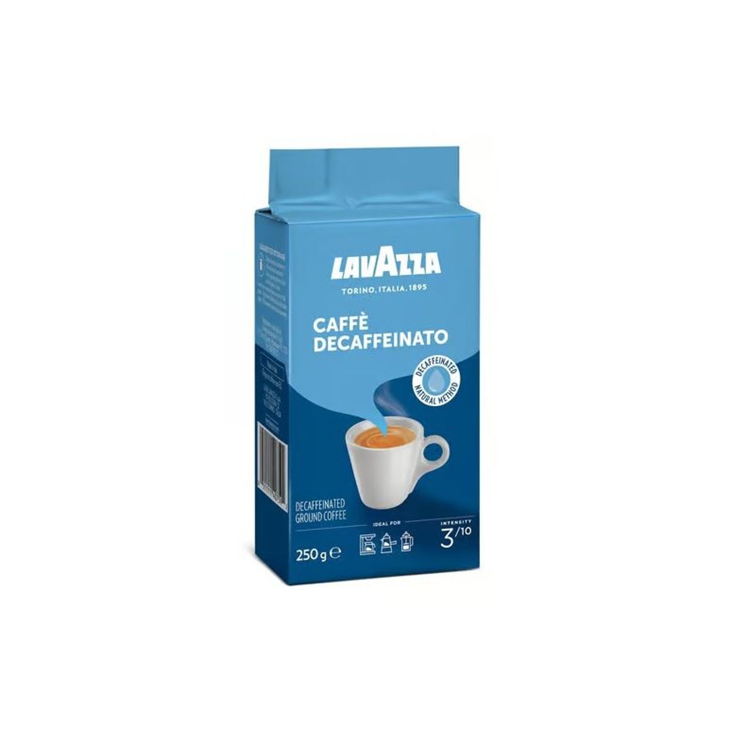 Cafea macinata Lavazza Caffe Decaffeinato, 250 gr fotografia produsului View 2 L