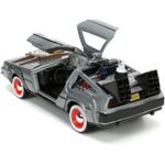 Masinuta colectie Back to the future 3, Time machine 1:32 fotografia produsului View 2 S