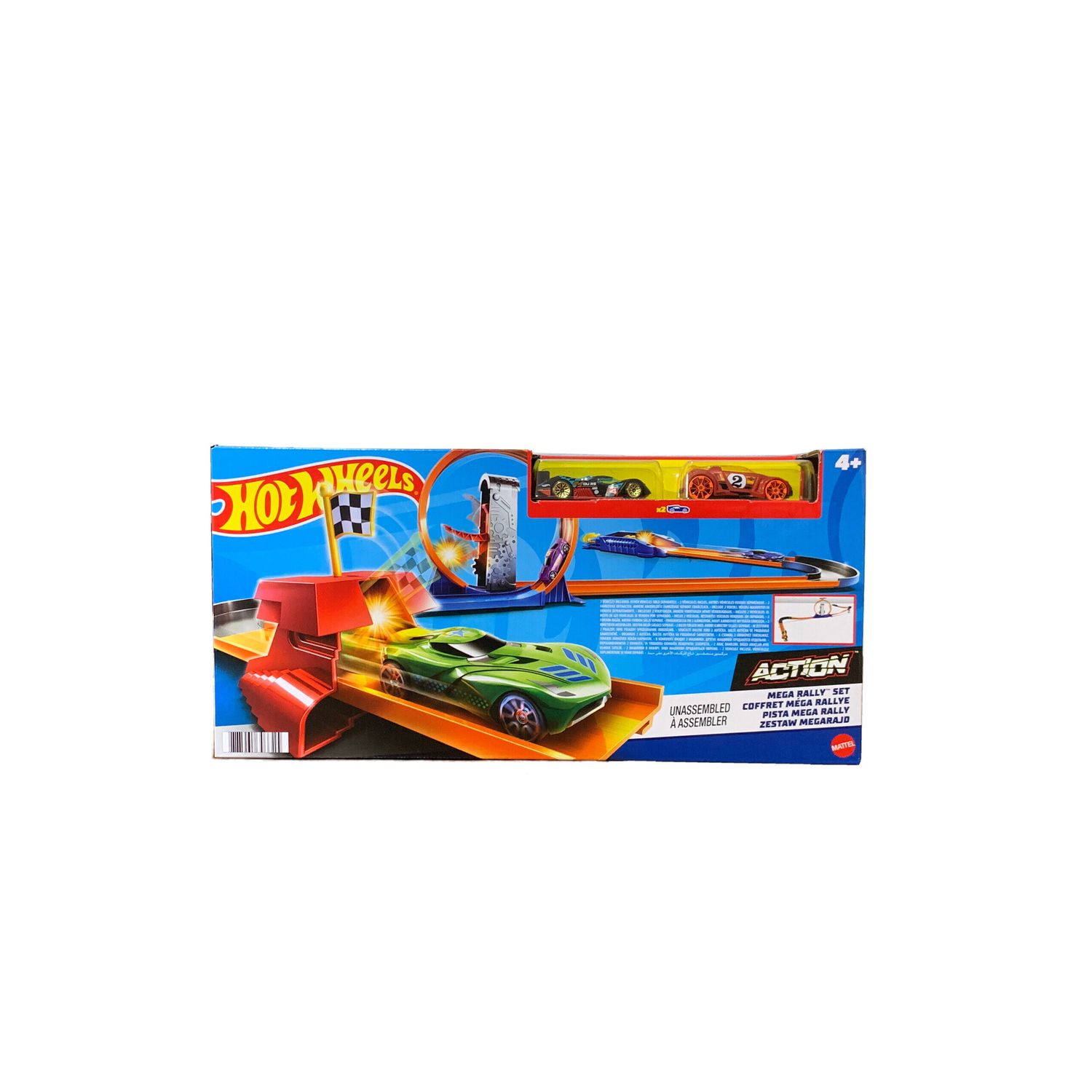 Set de joaca Hot Wheels Action Pista masini Mega Rally fotografia produsului View 4 L