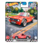Masinuta Hot Wheels Premium, Boulevard, Volkswagen Caddy, 1:64, Rosu fotografia produsului
