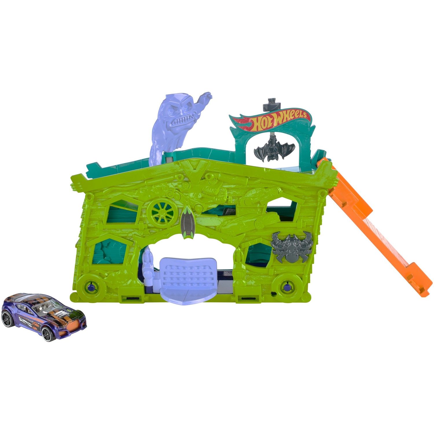 Set de joaca Hot wheels City Ghost Garage masinuta fotografia produsului