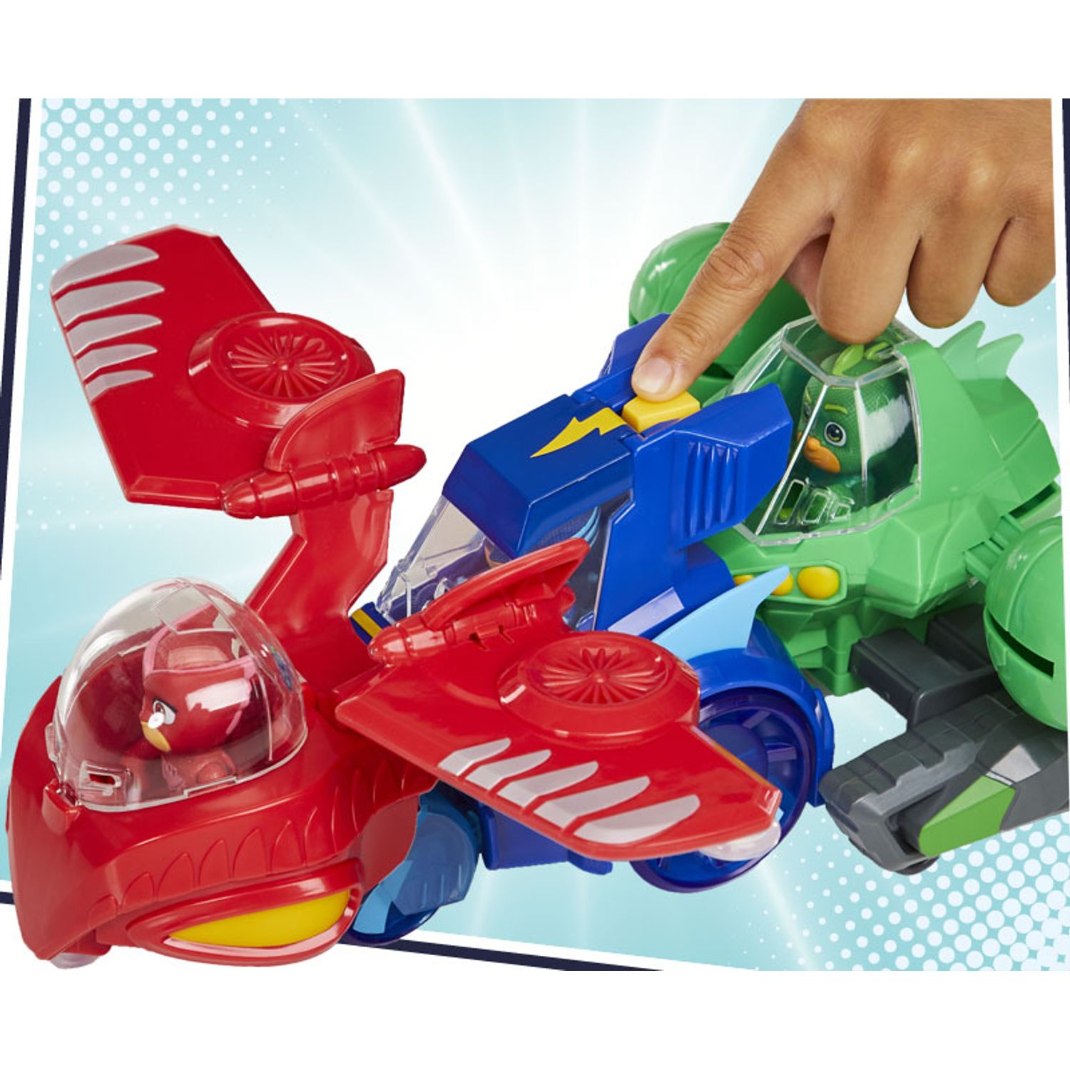 Set joaca Pj Mask - Avion 3 in 1 fotografia produsului View 3 L