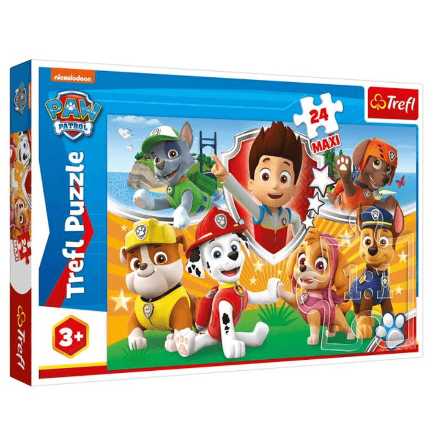 Puzzle pentru copii cu o imagine echipei Paw Patrol, 24 piese fotografia produsului