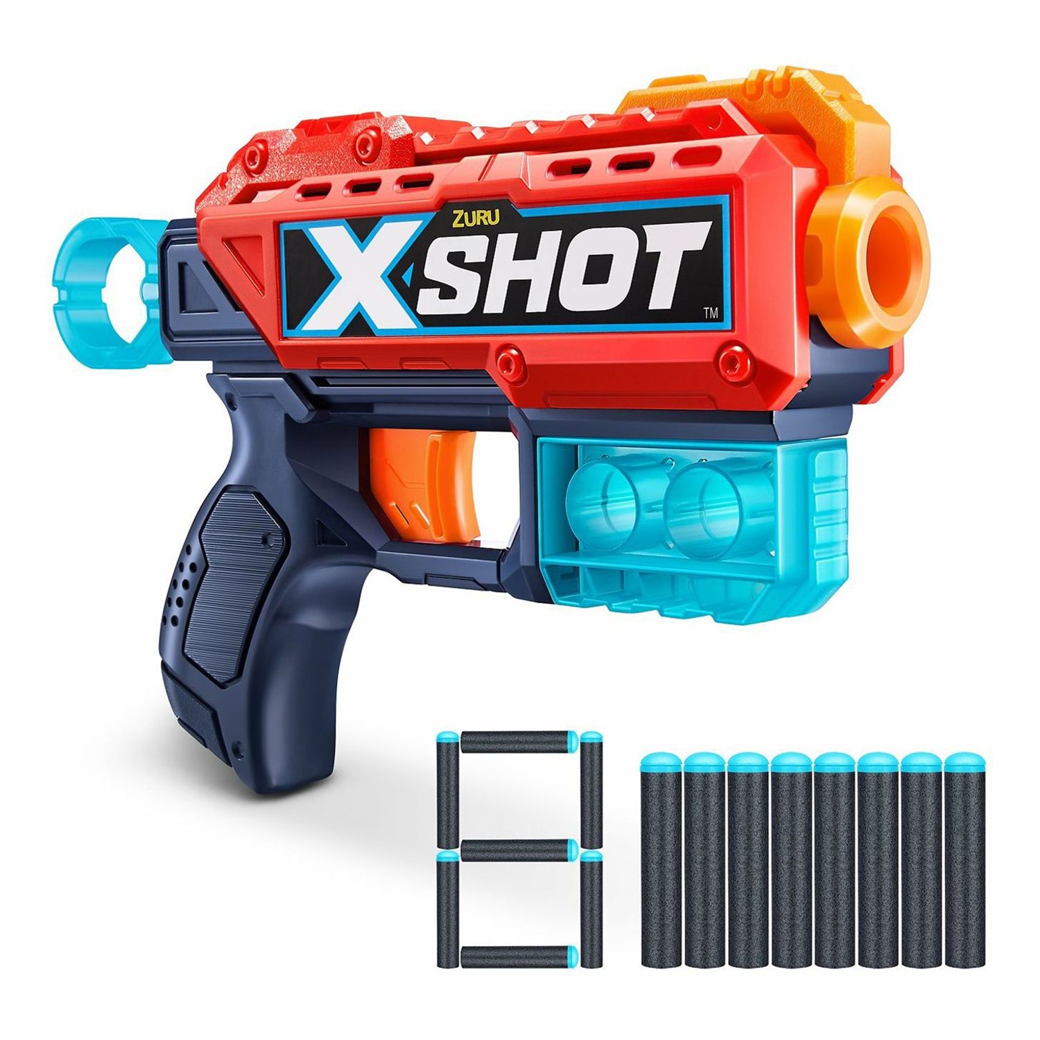 Arma de jucarie, X-Shot Kickback, 8 proiectile fotografia produsului View 2 L