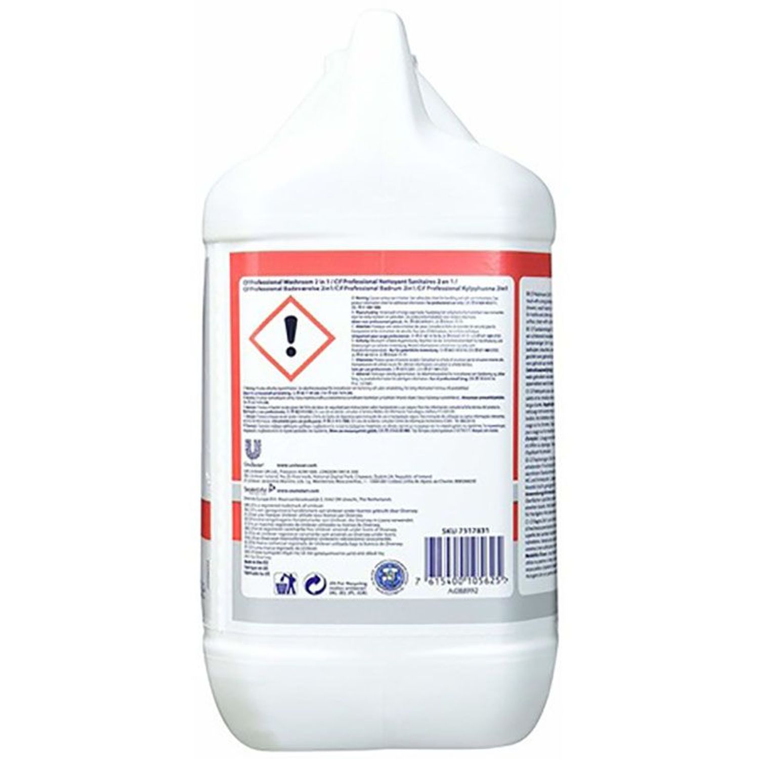 Detergent Cif Professional 2in1 pentru baie 5L fotografia produsului View 2 L