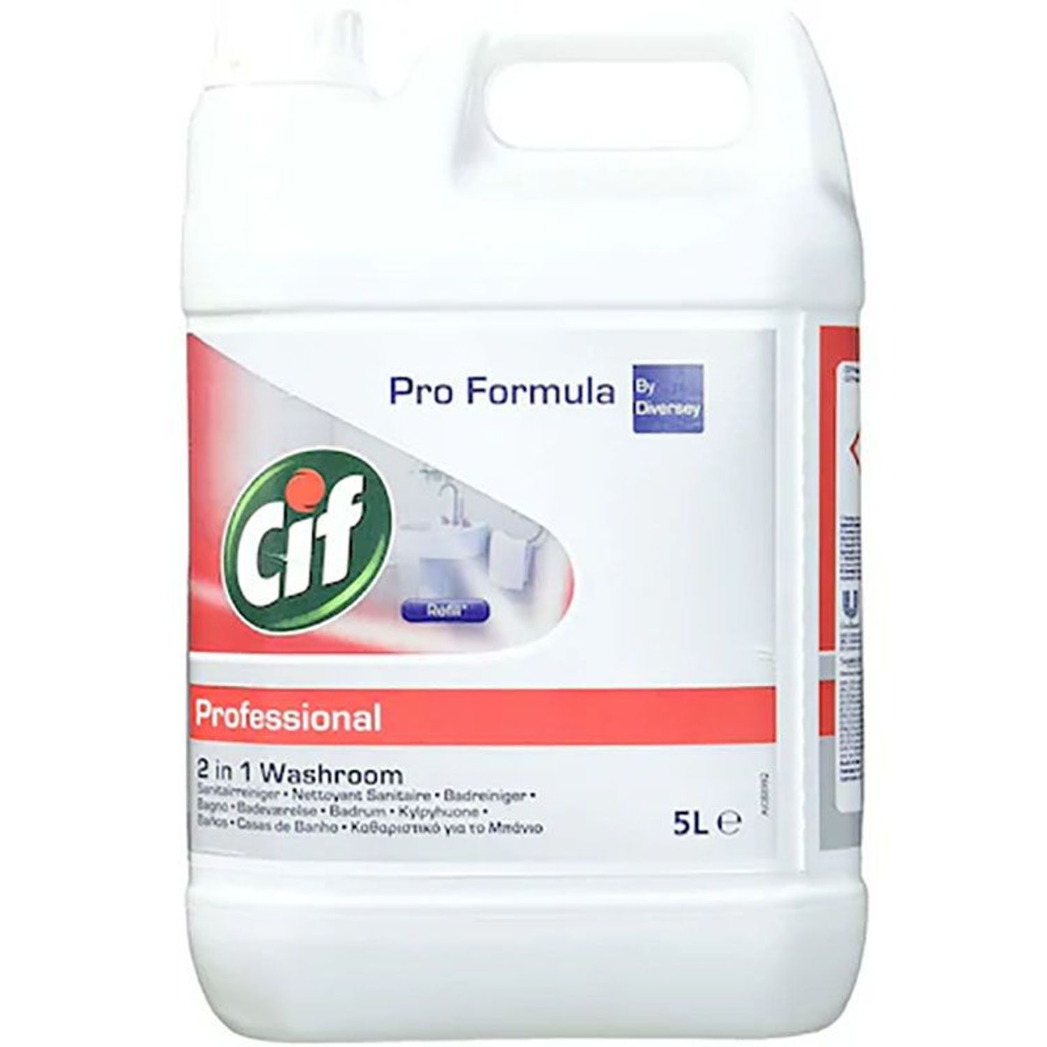 Detergent Cif Professional 2in1 pentru baie 5L fotografia produsului