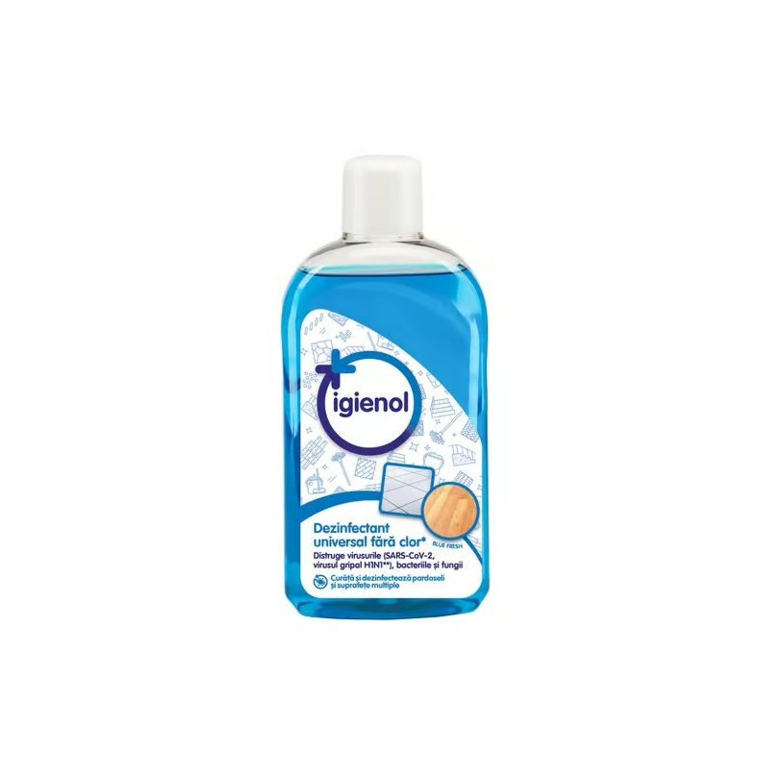 Dezinfectant Universal, Igienol, Multisuprafete Blue Fresh, 1L fotografia produsului