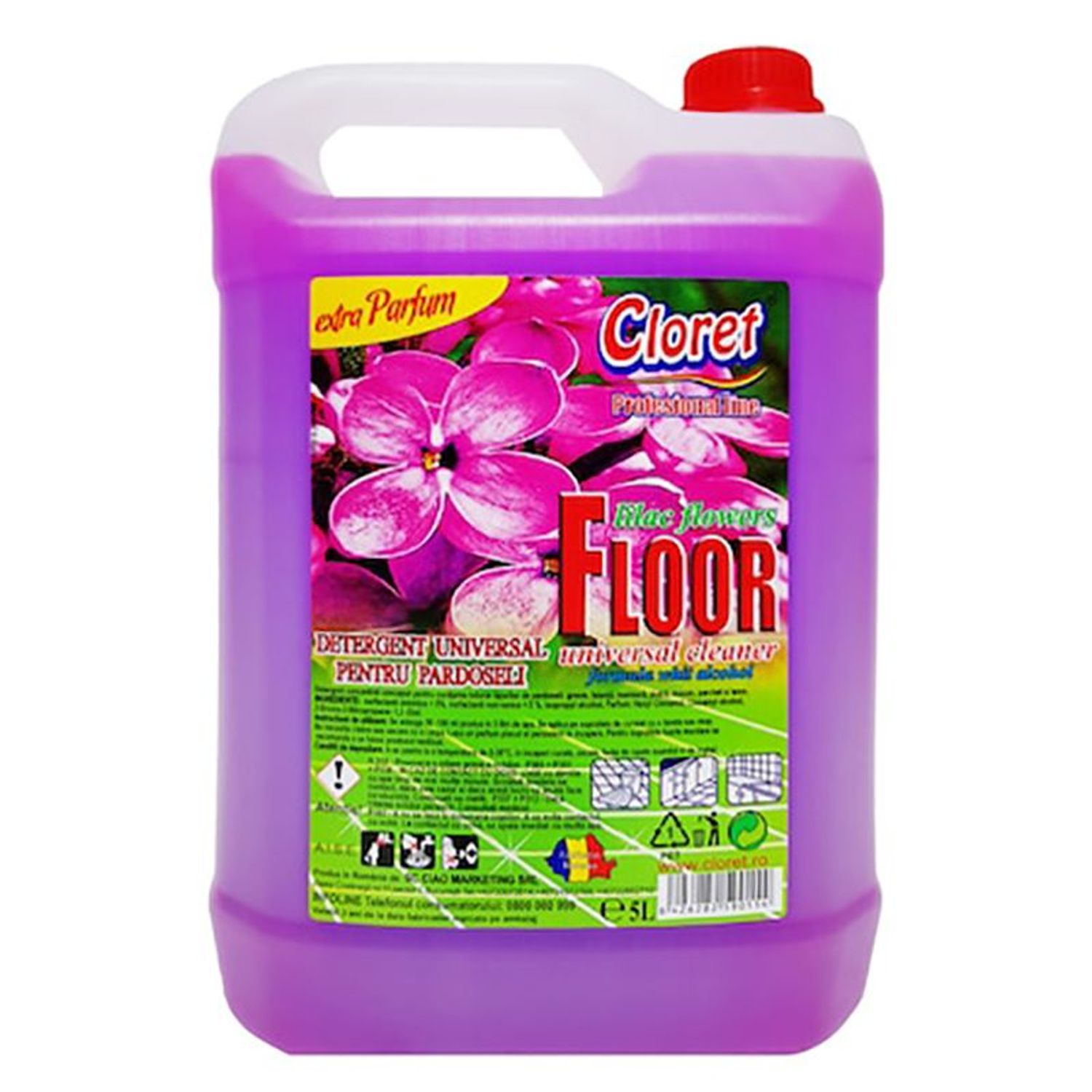 Detergent pardoseala Cloret Liliac Flower 5l fotografia produsului