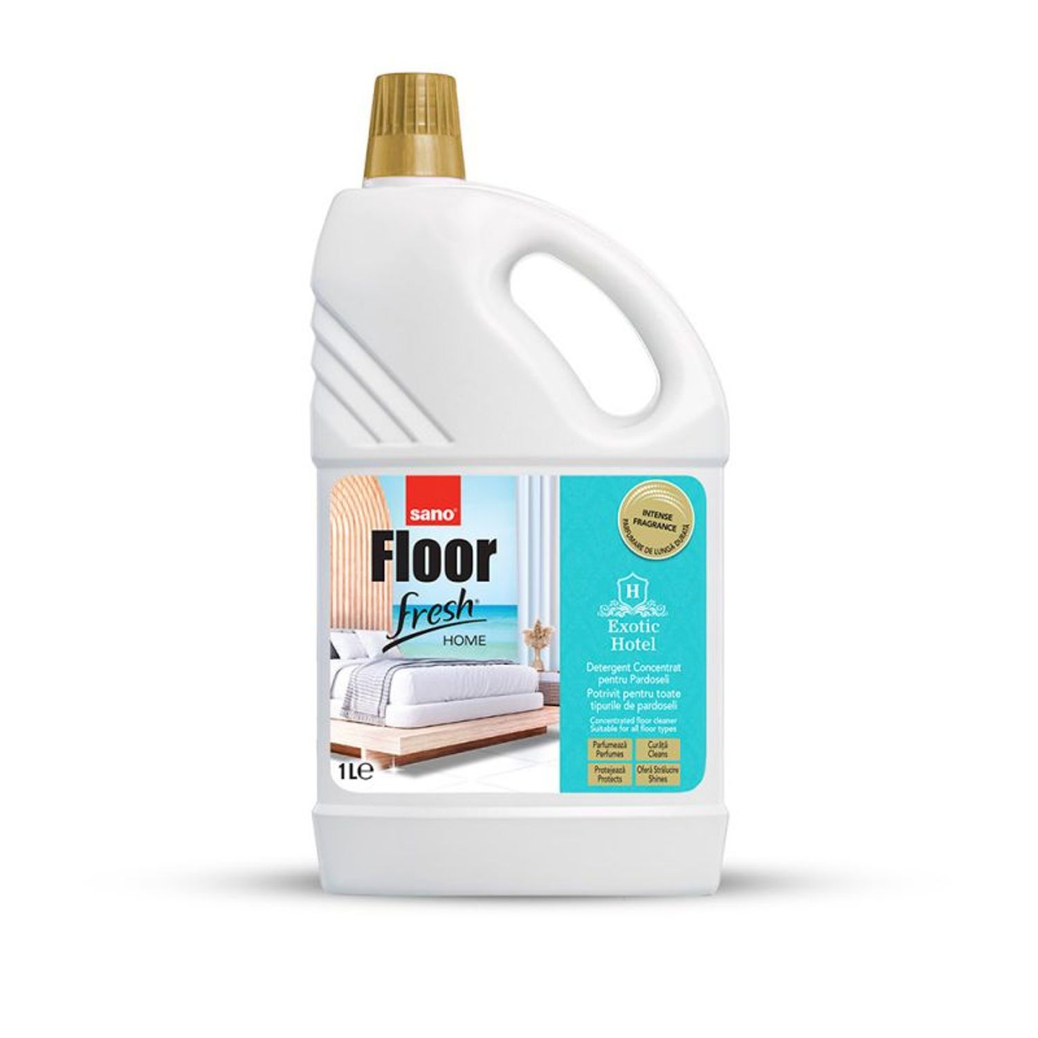 Detergent pentru pardoseala parfumat Sano Floor Fresh Exotic Hotel 2L fotografia produsului
