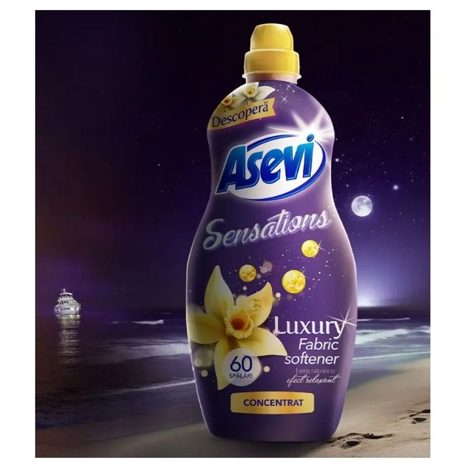 Balsam Asevi de rufe Sensations Luxury fotografia produsului View 4 L