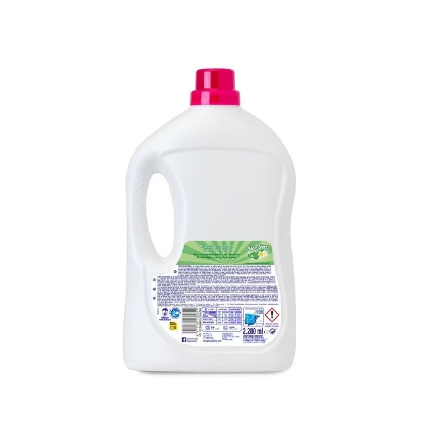 Detergent Gel Rufe Asevi Aloe Vera 2.28L fotografia produsului View 3 L