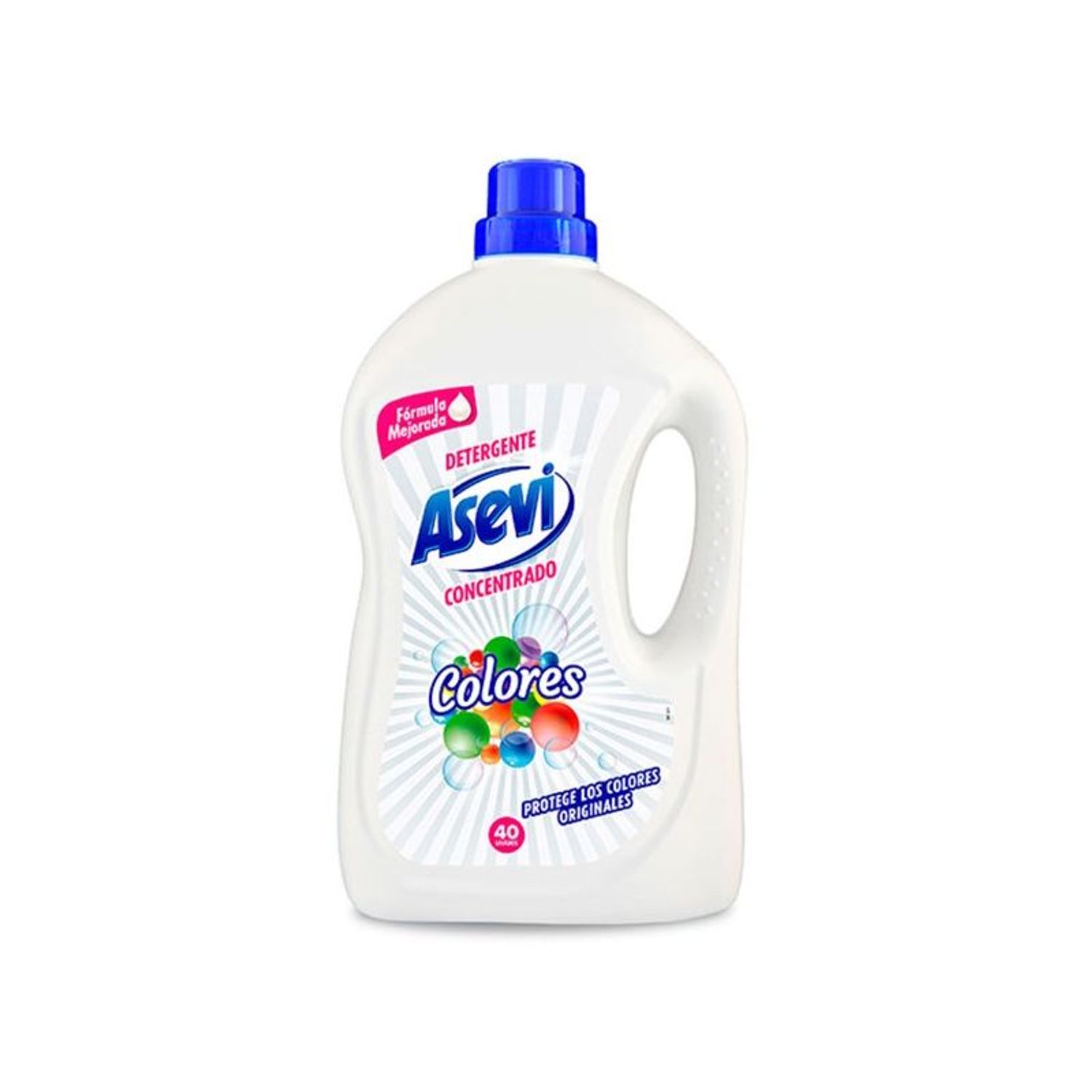 Detergent Asevi Rufe Colorate 2.300ml fotografia produsului View 2 L