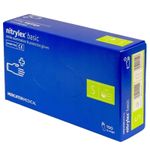 Manusi Examinare nitril, nepudrate, Nitrylex Basic, 100buc/cutie, marimea S, culoarea albastru fotografia produsului