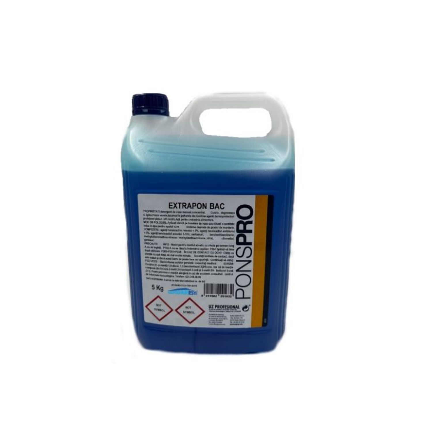 Detergent pentru spalarea manuala a vaselor, Extrapon Bac, Asevi, 5L fotografia produsului