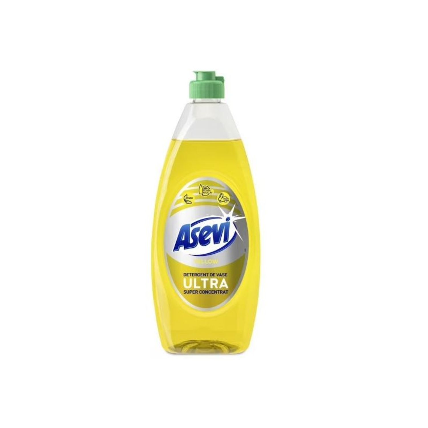 Detergent lichid vase, Asevi Ultra Yellow, 650 ml fotografia produsului View 2 L