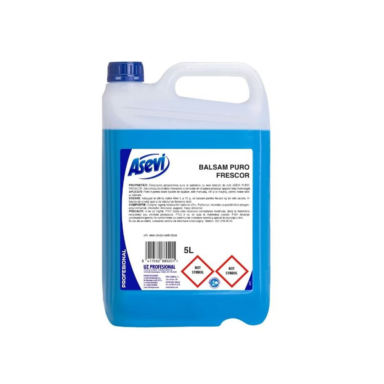Balsam de rufe Asevi Puro Frescor Intenso, 5l fotografia produsului
