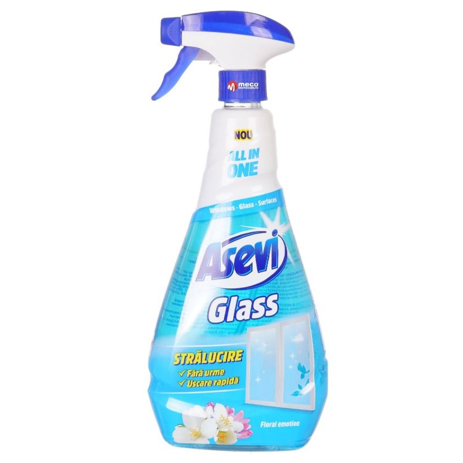 Solutie Geamuri Asevi Glass All in One, 750ml fotografia produsului