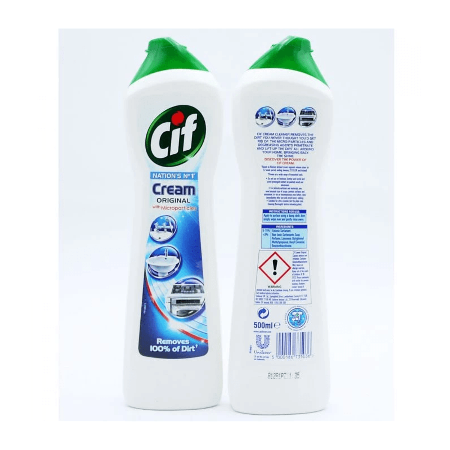 Cif Cream Original, 500ml fotografia produsului View 4 L