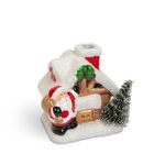 Casă LED de Craciun,6 tipuri,8 x 6 x 8.5 cm fotografia produsului