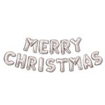 Balon de Craciun "Merry Christmas&rdquo;, argintiu fotografia produsului
