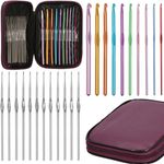 Crosete, multicolore, cu trusa, set 22 buc, 0.6-6.5 mm, Springos fotografia produsului View 6 S