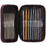 Crosete, multicolore, cu trusa, set 22 buc, 0.6-6.5 mm, Springos fotografia produsului