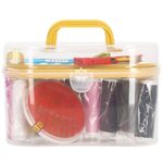 Trusa de croitorie, ace cusut, papiote diverse culori, foarfeca si accesorii, 48 piese, Springos fotografia produsului View 4 S