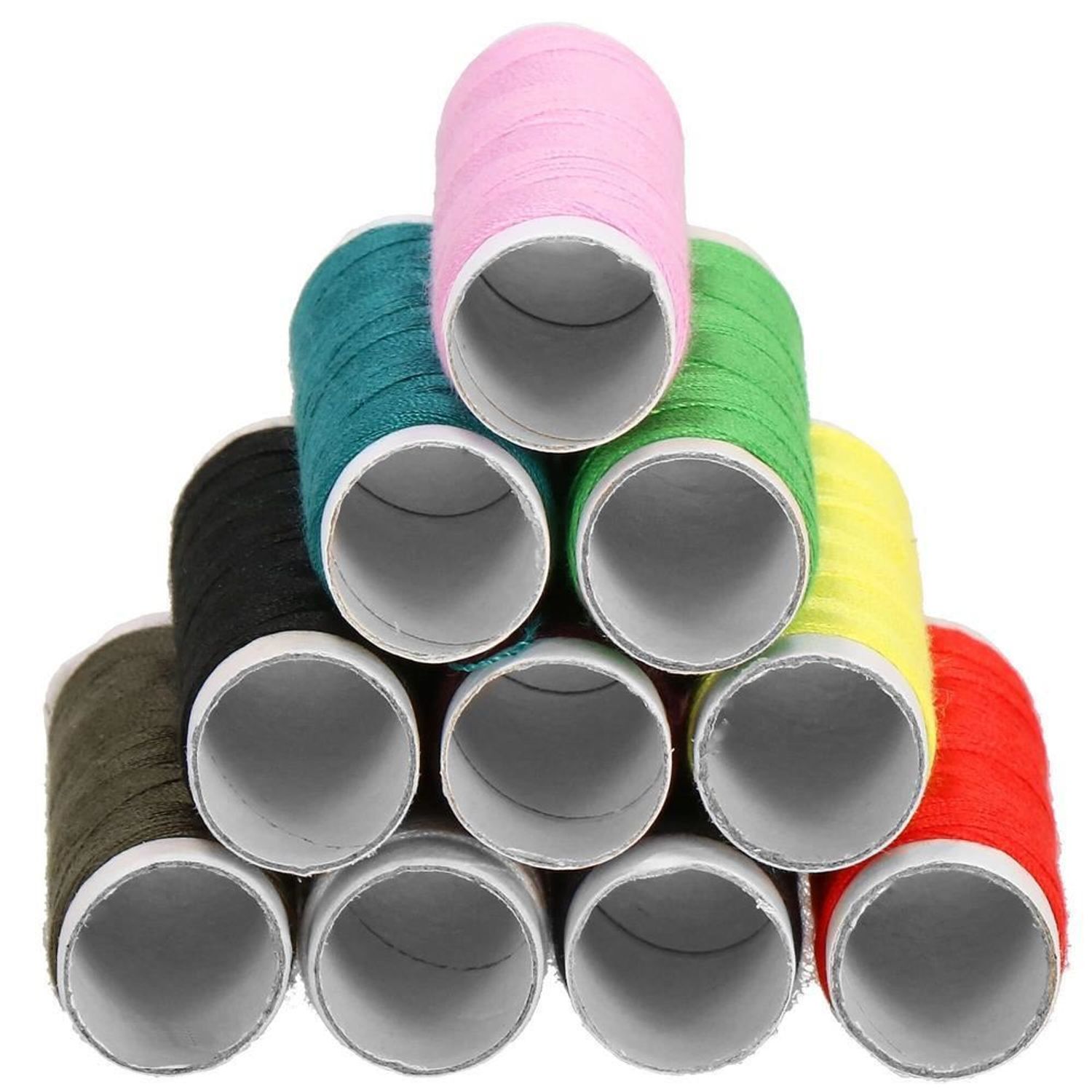 Trusa de croitorie, ace cusut, papiote diverse culori, foarfeca si accesorii, 48 piese, Springos fotografia produsului View 14 L