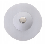 Dop/sita pentru cada/chiuveta, din silicon, diametru 10 cm - Alb fotografia produsului View 3 S