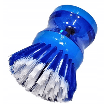 Perie Pentru Spalat Vase, Cu Dozator Pentru Detergent - Albastru