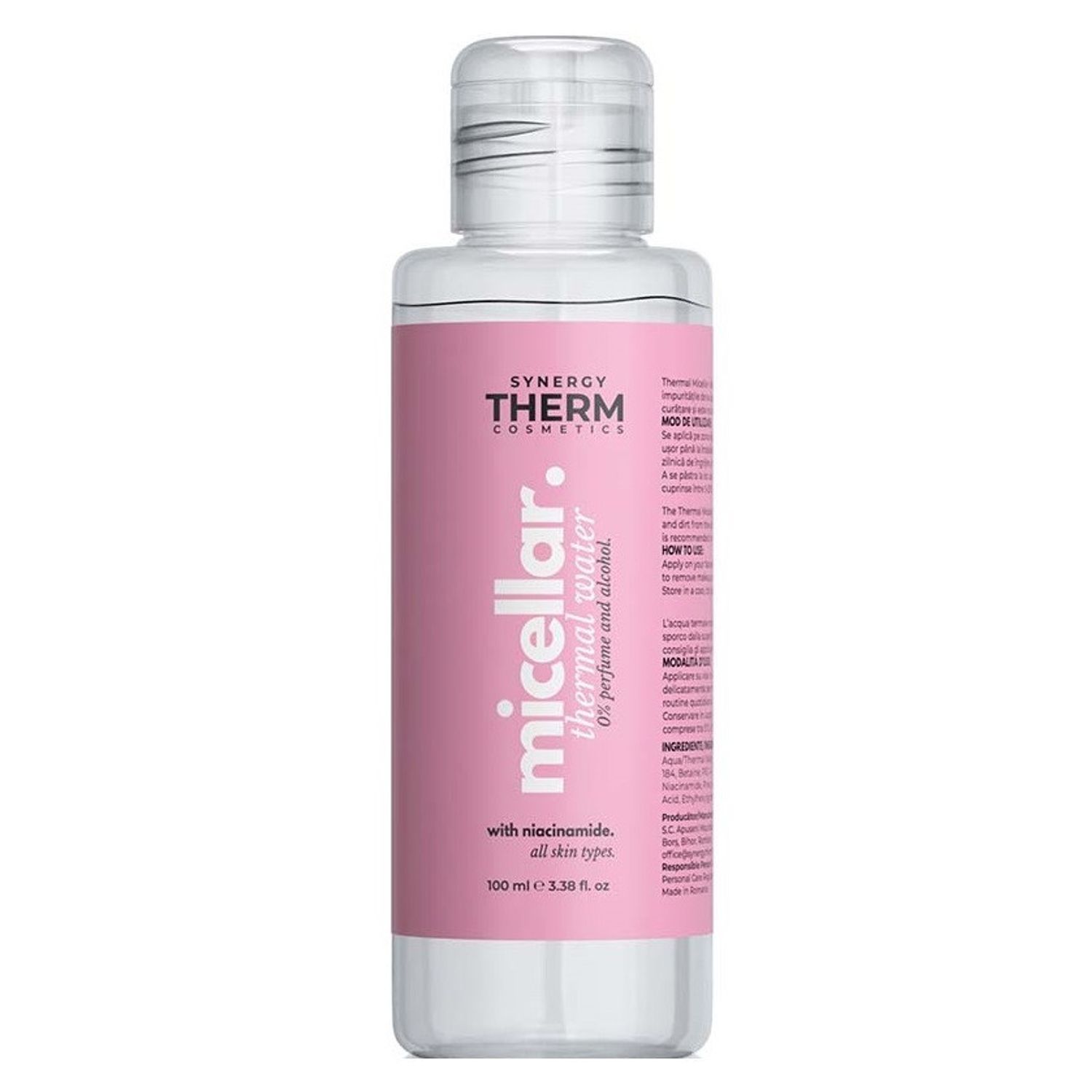 Apa termala micelara Synergy Therm, 100 ml fotografia produsului