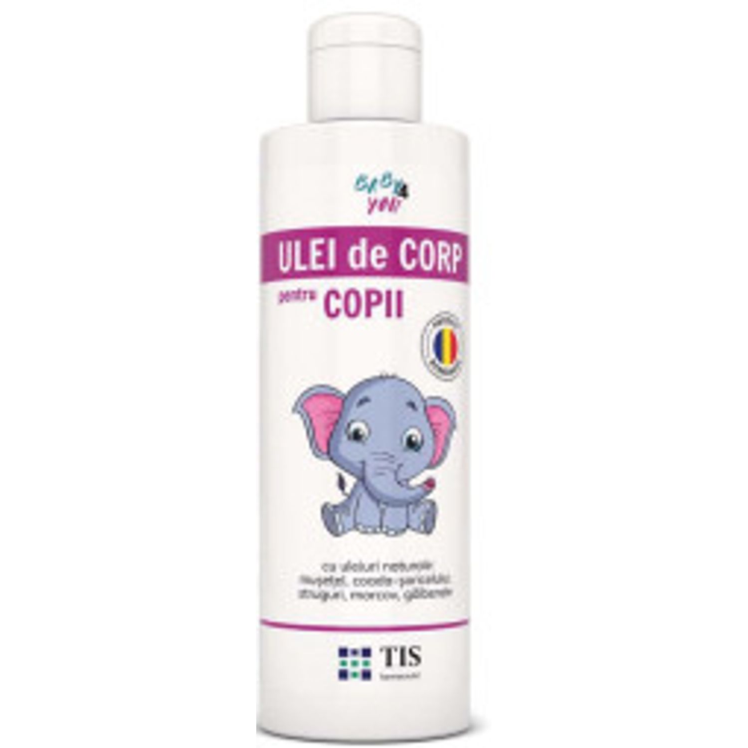 Ulei de corp pentru copii 250 ml Tis Farmaceutic fotografia produsului